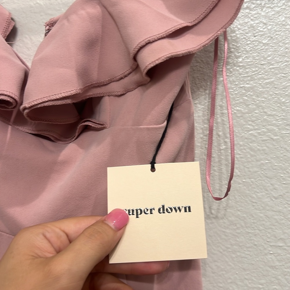 Superdown Jada Ruffle Jumpsuit - Picture 5 of 8